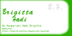 brigitta hadi business card